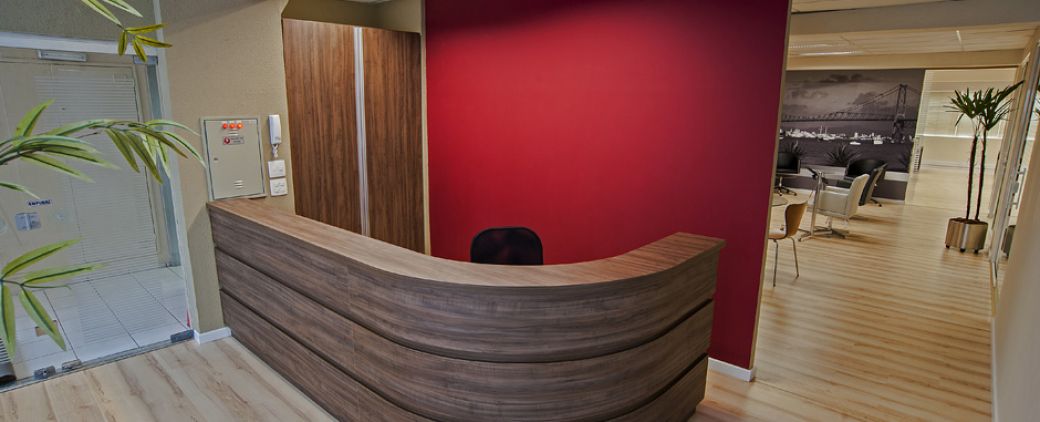 Recepção e sala de espera